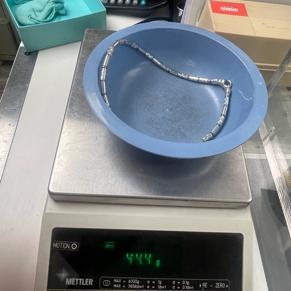 Tiffany & Co. Sterling Silver Aztec Carved Bead Necklace - Picture 4 of 11